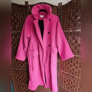 TopShop double breasted tie waist coat size US2